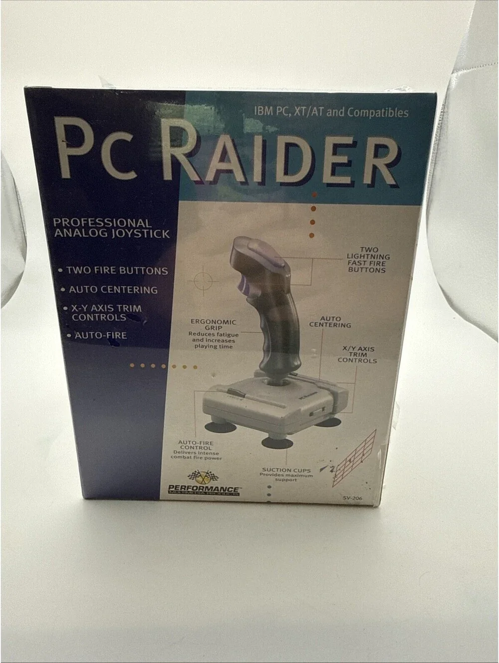 PC Raider Joystick Controller by Performance for DOS & Windows 95 Games NEW